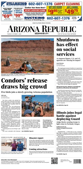 Cover of The Arizona Republic