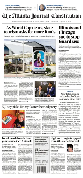 Cover of The Atlanta Journal-Constitution