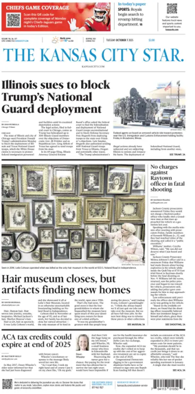 Cover of The Kansas City Star