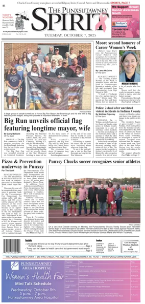 Cover of The Punxsutawney Spirit