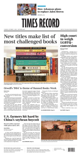 Cover of Times Record (Ft. Smith Southwest)