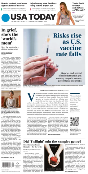 Cover of USA TODAY US Edition