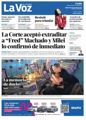 Cover of La Voz del Interior