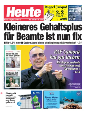 Cover of Heute - Wien Ausgabe