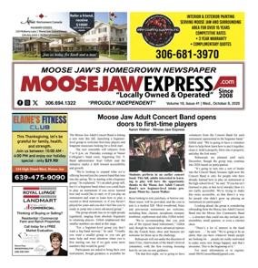Cover of Moose Jaw Express.com