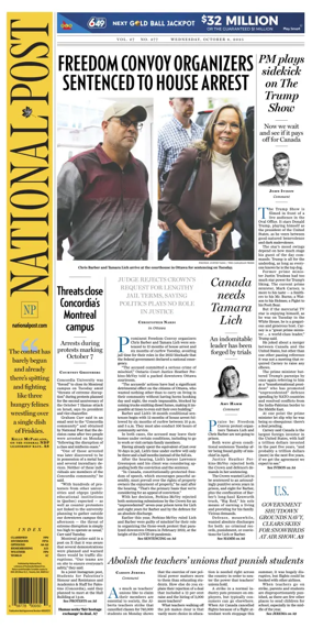 Cover of National Post - (Latest Edition)