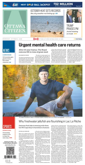 Cover of Ottawa Citizen