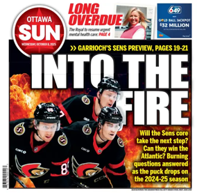 Cover of Ottawa Sun