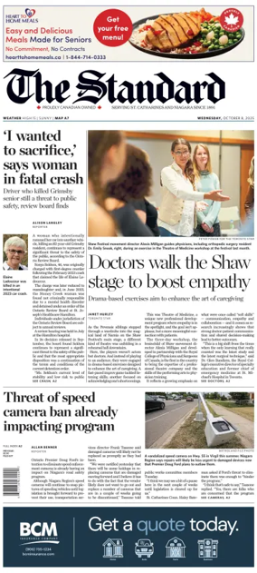 Cover of The Standard (St. Catharines)