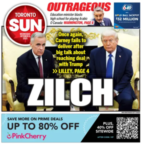 Cover of Toronto Sun