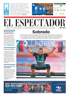 Cover of El Espectador
