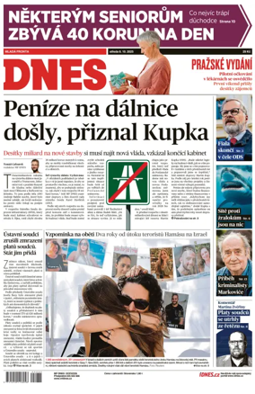 Cover of MF DNES