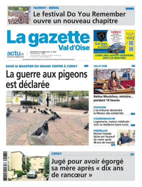 Cover of La Gazette Val d'Oise