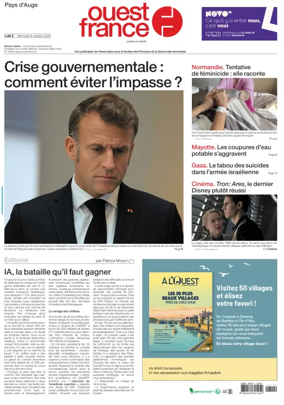 Cover of Ouest France (Pays d'Auge)