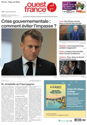 Cover of Ouest France (Pornic / Pays de Retz)