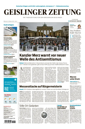 Cover of Geislinger Zeitung