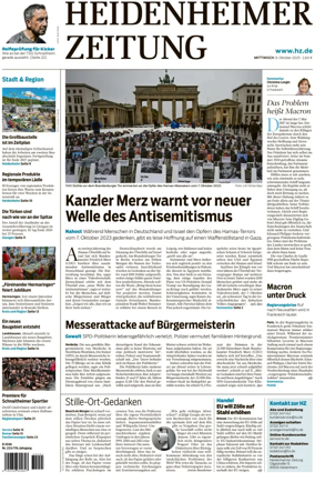 Cover of Heidenheimer Zeitung