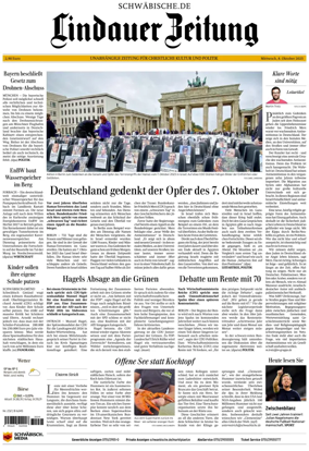 Cover of Lindauer Zeitung