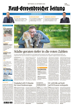Cover of Neuss-Grevenbroicher Zeitung Neuss