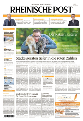 Cover of Rheinische Post Duesseldorf Meerbusch