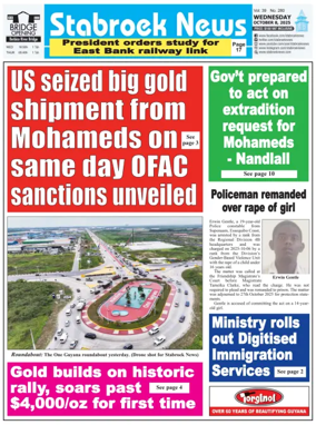 Cover of Stabroek News