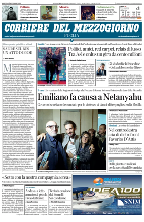 Cover of Corriere del Mezzogiorno (Puglia)