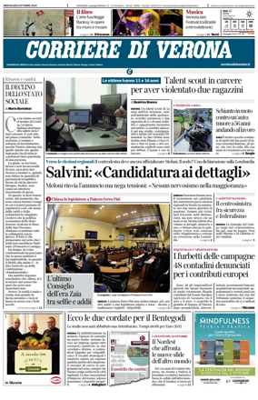 Cover of Corriere di Verona