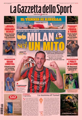 Cover of La Gazzetta dello Sport - Romana