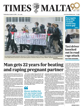 Cover of Times of Malta