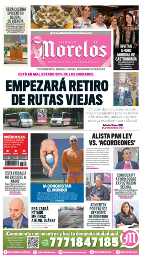 Cover of Diario de Morelos