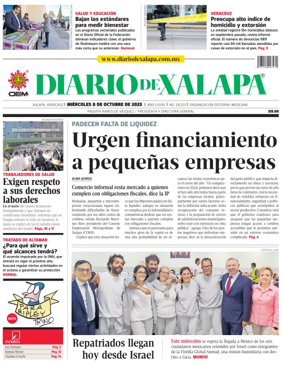 Cover of Diario de Xalapa