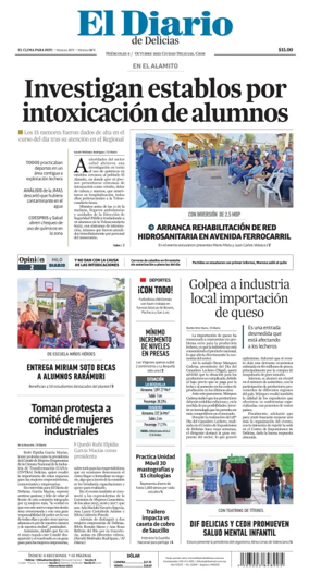 Cover of El Diario de Delicias