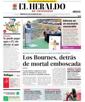 Cover of El Heraldo de Chihuahua