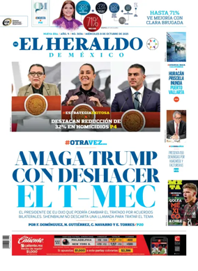 Cover of El Heraldo de Mexico