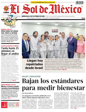 Cover of El Sol de Mexico