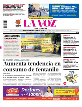 Cover of La Voz de la Frontera