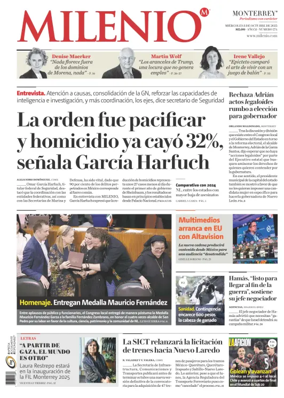 Cover of Milenio Monterrey