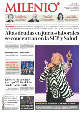 Cover of Milenio Puebla
