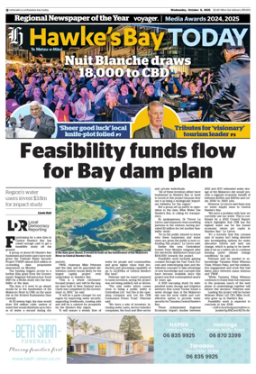Cover of Hawke's Bay Today