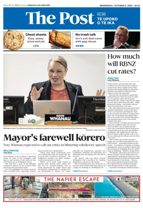 Cover of The Dominion Post