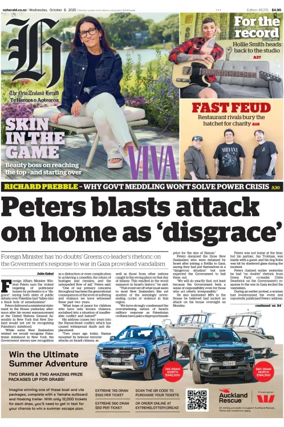 Cover of The New Zealand Herald