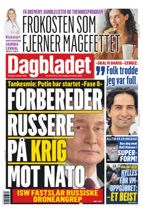 Cover of Dagbladet