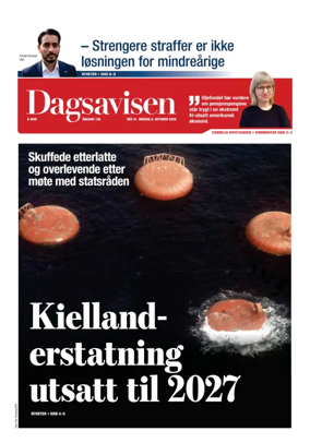 Cover of Dagsavisen