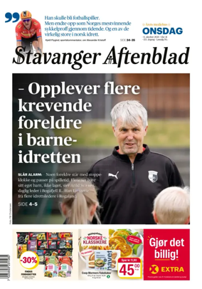 Cover of Stavanger Aftenblad