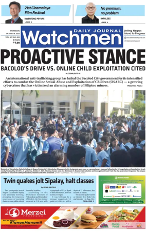 Cover of Watchmen Daily Journal