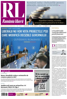 Cover of Romania Libera