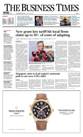 Cover of The Business Times