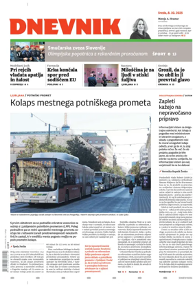 Cover of Dnevnik (Slovenija)