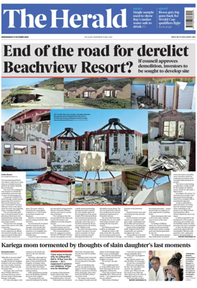 Cover of The Herald (South Africa)