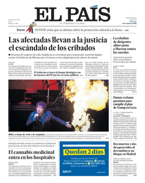 Cover of El País (Valencia)